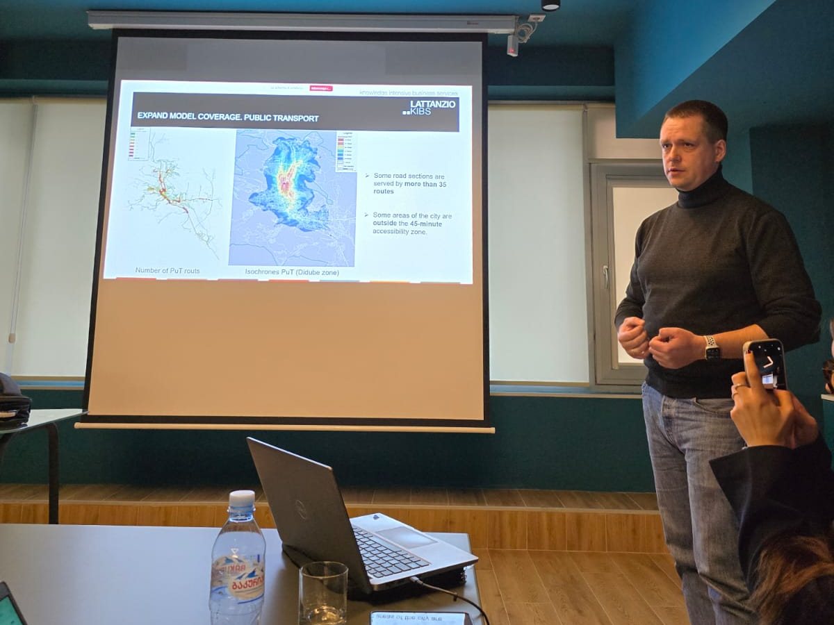 Презентація ізохрон доступності громадського транспорту